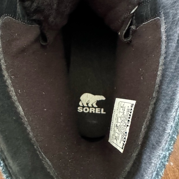 Sorel Joan of Arctic Next Lite Shearling Trimmed Suede Boots Size 9 - Picture 10 of 16